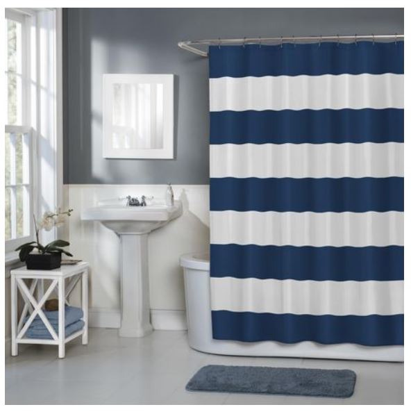 Rideau de douche walmart